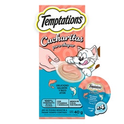 Temptations™ Cucharita para chupar sabor Delicioso Salmón y Rico Atún image